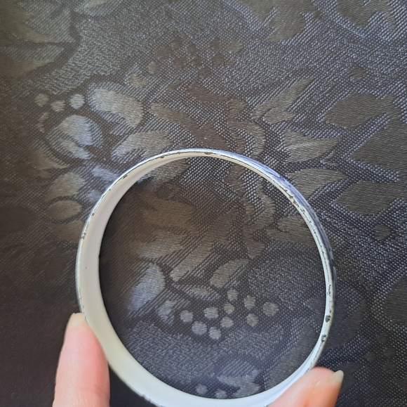 Vintage MICHAELA FREY Enamel Bangle - Picture 5 of 10